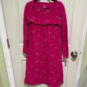Carter's Fuchsia Unicorn Nightgown